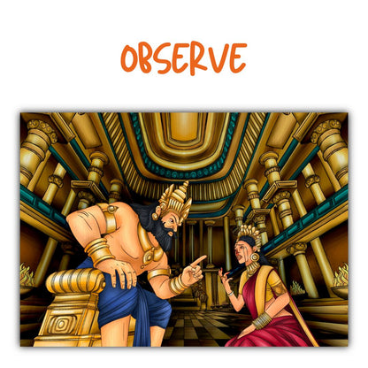 ramayan colouring book