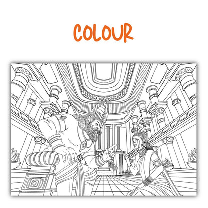 ramayan colouring book